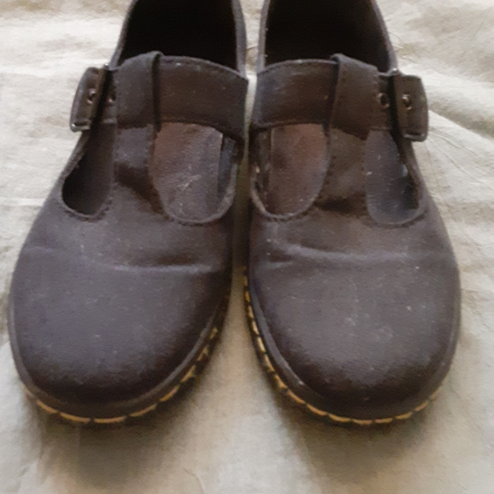 Doc Marten Woolwich Canvas Mary Jane's